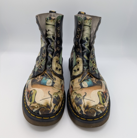 Doc Martens Bosch HELL Garden of Earthly Pascal Boots UK 10 EU 45 US11 - Picture 2 of 8
